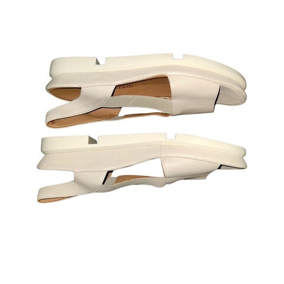 L’Amour Des Pieds Low Platform  Leather Flats Slingback  Women’s 9.5M  Shoes - Picture 5 of 6